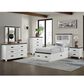 Mayberry Hill Wade Youth 2-Drawer Nightstand in White, , large