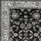 Amer Rugs Alexandria 4" x 6" Black and Ivory Area Rug, , large