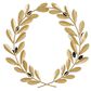 Maple and Jade 22" x 22" Coastal Leaves Wall Decor in Green and Gold, , large