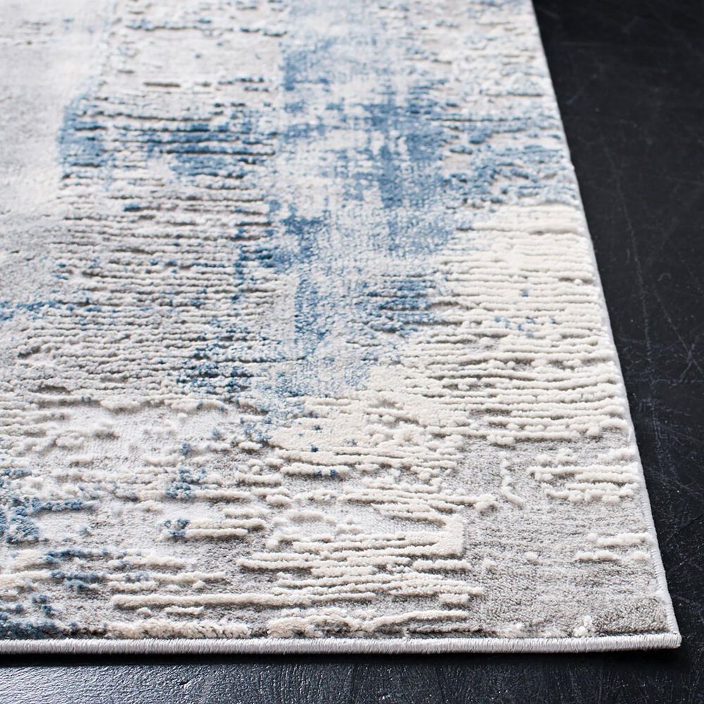 Safavieh Invista 6&#39;7&quot; Square Grey and Ivory Area Rug, , large