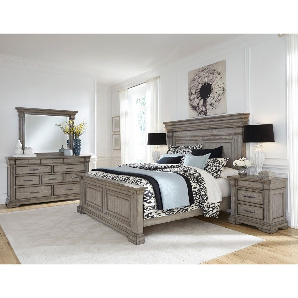 Chapel Hill Madison Ridge Dresser Mirror in Bluff Gray, , large