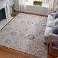 Feizy Pasha 39M9F 5" x 7"6" Beige and Blue Area Rug, , large
