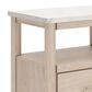 Ashley Cadmori 3-Piece Queen Platform Bed with Two Nightstands Set in Brown and White, , large