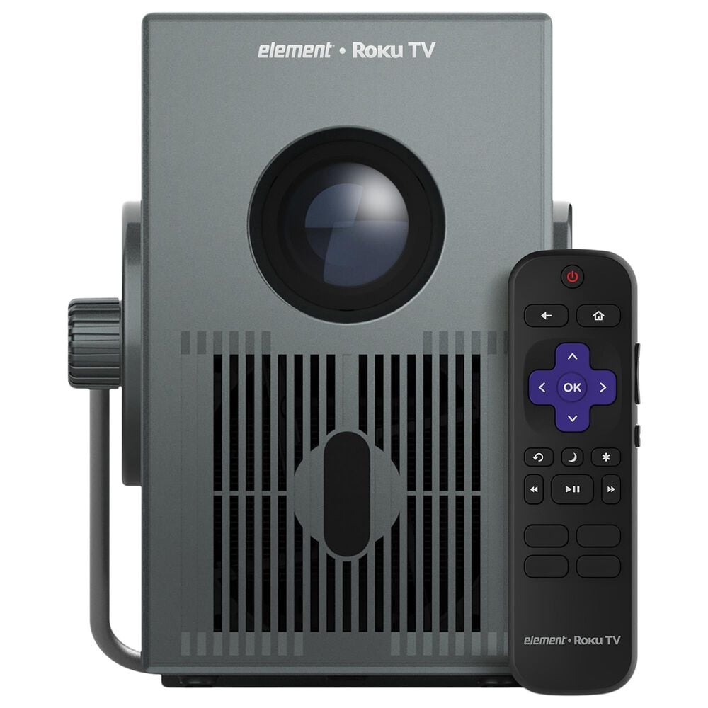 Element Roku 1080P FHD Smart Projector in Gray, , large
