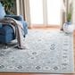 Safavieh Isabella 4" x 6" Blue and Creme Area Rug, , large