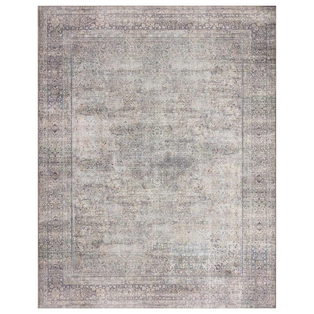 Loloi II Wynter WYN-03 8"6" x 11"6" Silver/Charcoal Area Rug, , large