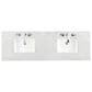James Martin Vanities Lorelai 72" Double Vanity in Whitewashed Oak with 3 cm Eternal Jasmine Pearl Quartz Top, , large