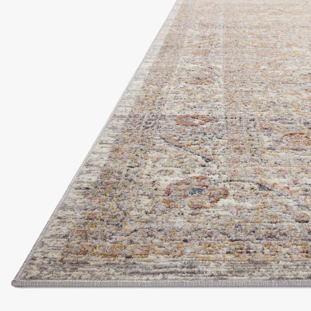 Loloi Indra 6&#39;3&quot; x 9&#39; Stone and Multicolor Area Rug, , large