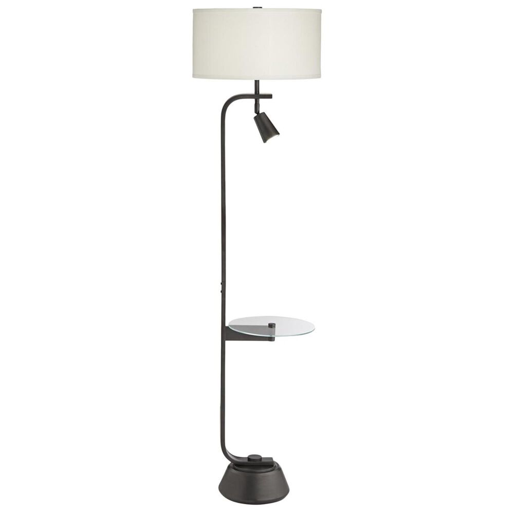 Pacific Coast Lighting Othello Floor Lamp in Gun Metal, , large