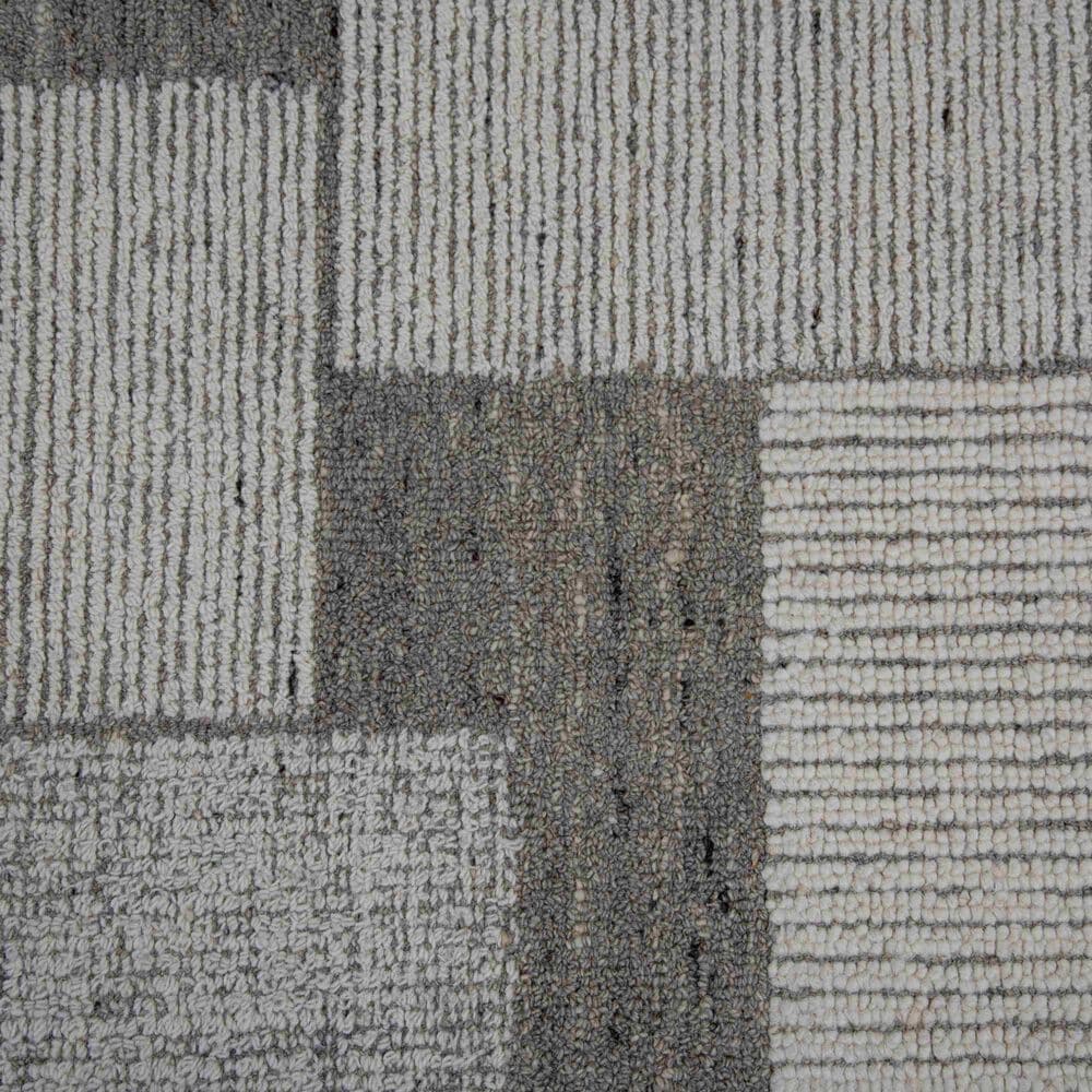 RIZZY Willow Gray, Ivory, Beige and Charcoal 7&#39;9&quot; x 9&#39;9&quot; Area Rug, , large