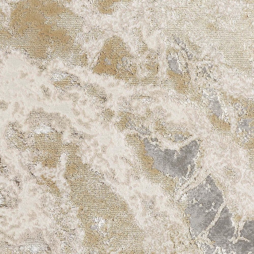 Feizy Aura 3563F 8&#39; x 10&#39; Beige and Gray Area Rug, , large