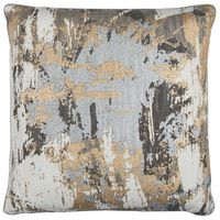 Rizzy Home Donny Osmond 20x 20 Pillow Cover in Tan and Copper