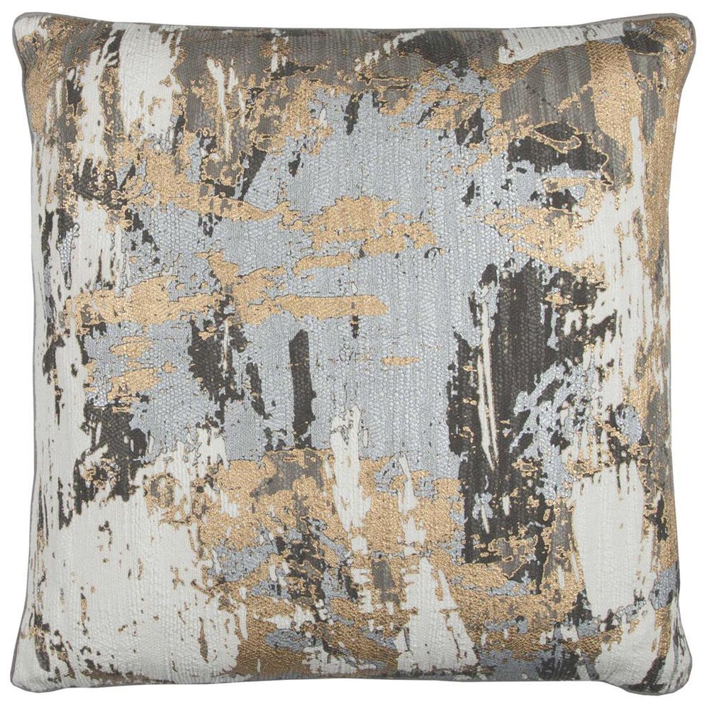 Rizzy Home Donny Osmond 20" x 20" Pillow Cover in Tan and Copper, , large