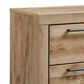 Ashley Hyanna 3-Piece King Bedroom Set in Golden Rustic, , large