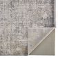 Feizy Cadiz 13" x 20" Light Gray and Ivory Area Rug, , large