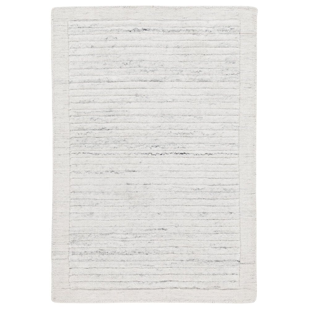 Surya Yasmin 6" x 9" Cream, Black and Gray Area Rug, , large