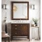 James Martin Vanities Addison 36" Single Bathroom Vanity in Mid Century Acacia with 3 cm Eternal Jasmine Pearl Quartz Top, , large