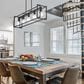 Golden Lighting Tribeca 5-Light Linear Pendant in Matte Black, , large