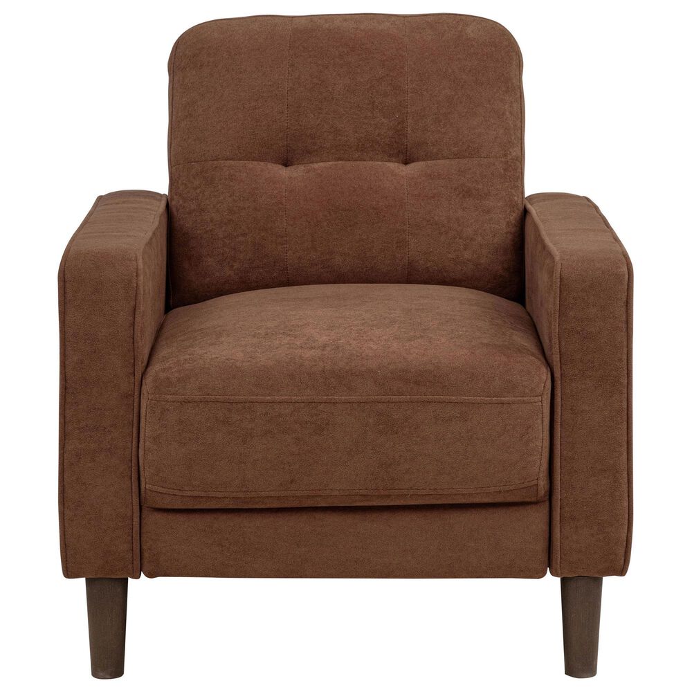 Coaster Bowen II Accent Arm Chair in Rust, , large