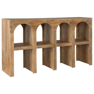 Ashley Luzmanacy Console Sofa Table in Natural Brown, , large