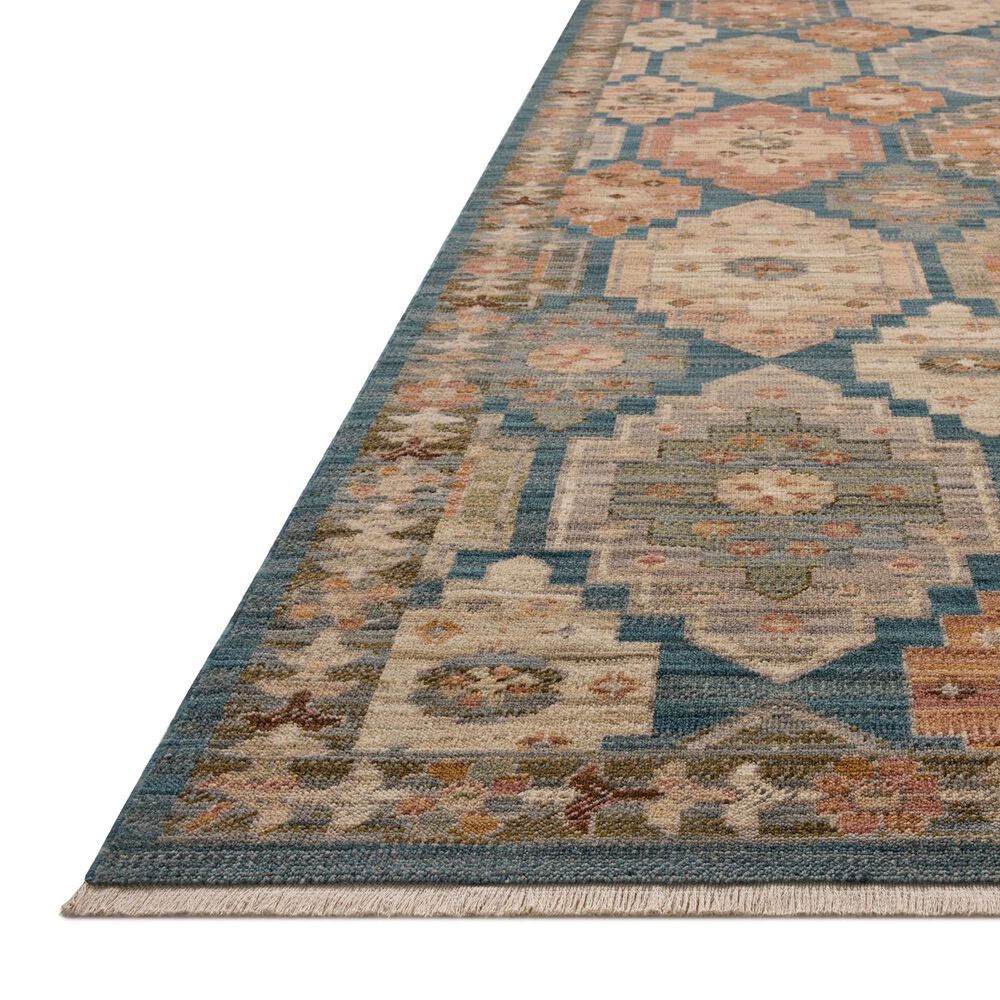 Loloi Reign Blue and Multicolor 8'6" x 11'6" Area Rug, , large