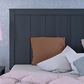 Ashley Simmenfort Full Platform Bed in Navy Blue, , large