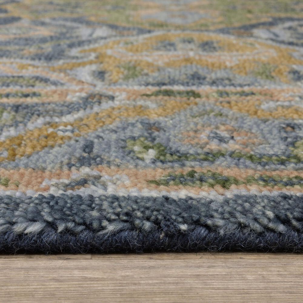 Oriental Weavers Majorca Blue and Green 9&#39; x 12&#39; Area Rug, , large