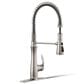 Kohler Bellera Semi-Professional Pull Down Kitchen Sink Faucet in Vibrant Stainless, , large