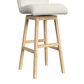 Mayberry Hill Cambrie Swivel Bar Stool with Beige Boucle in Natural, , large