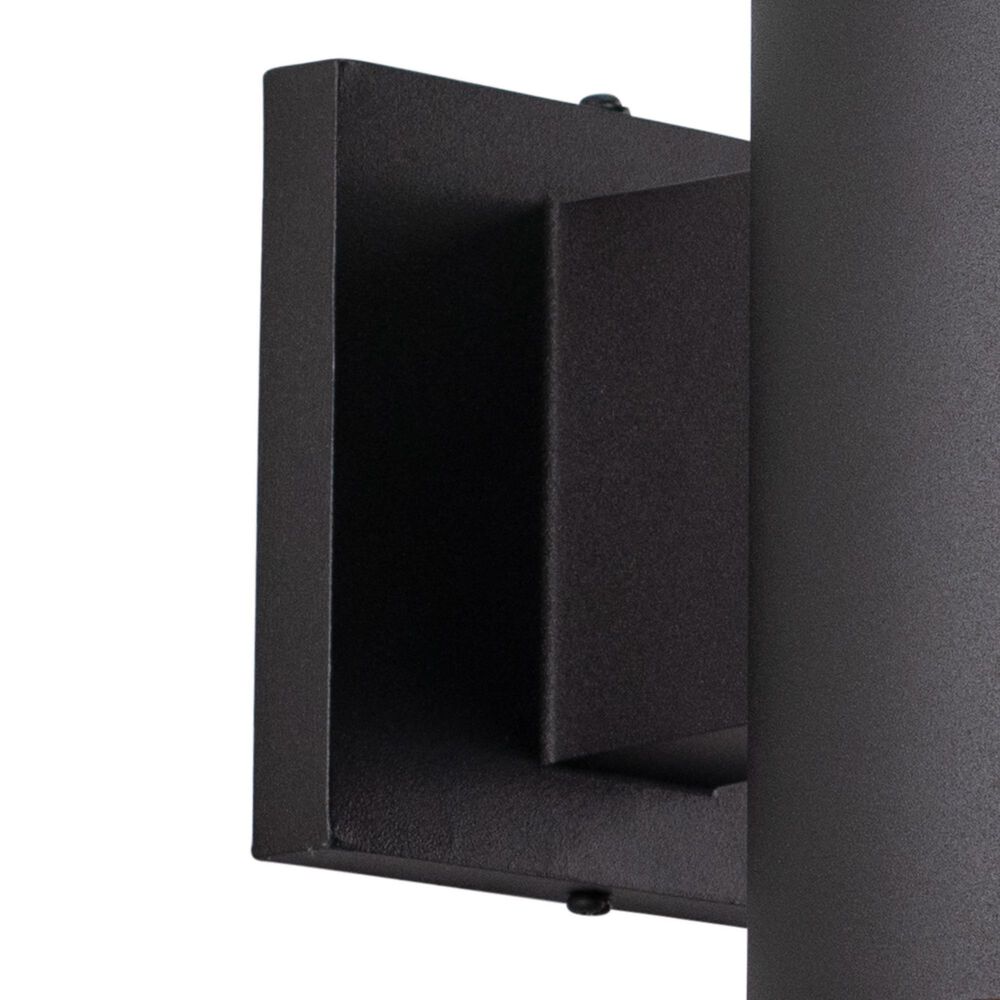 Vaxcel Chiasso 1-Light Outdoor Wall Sconce in Textured Black, , large