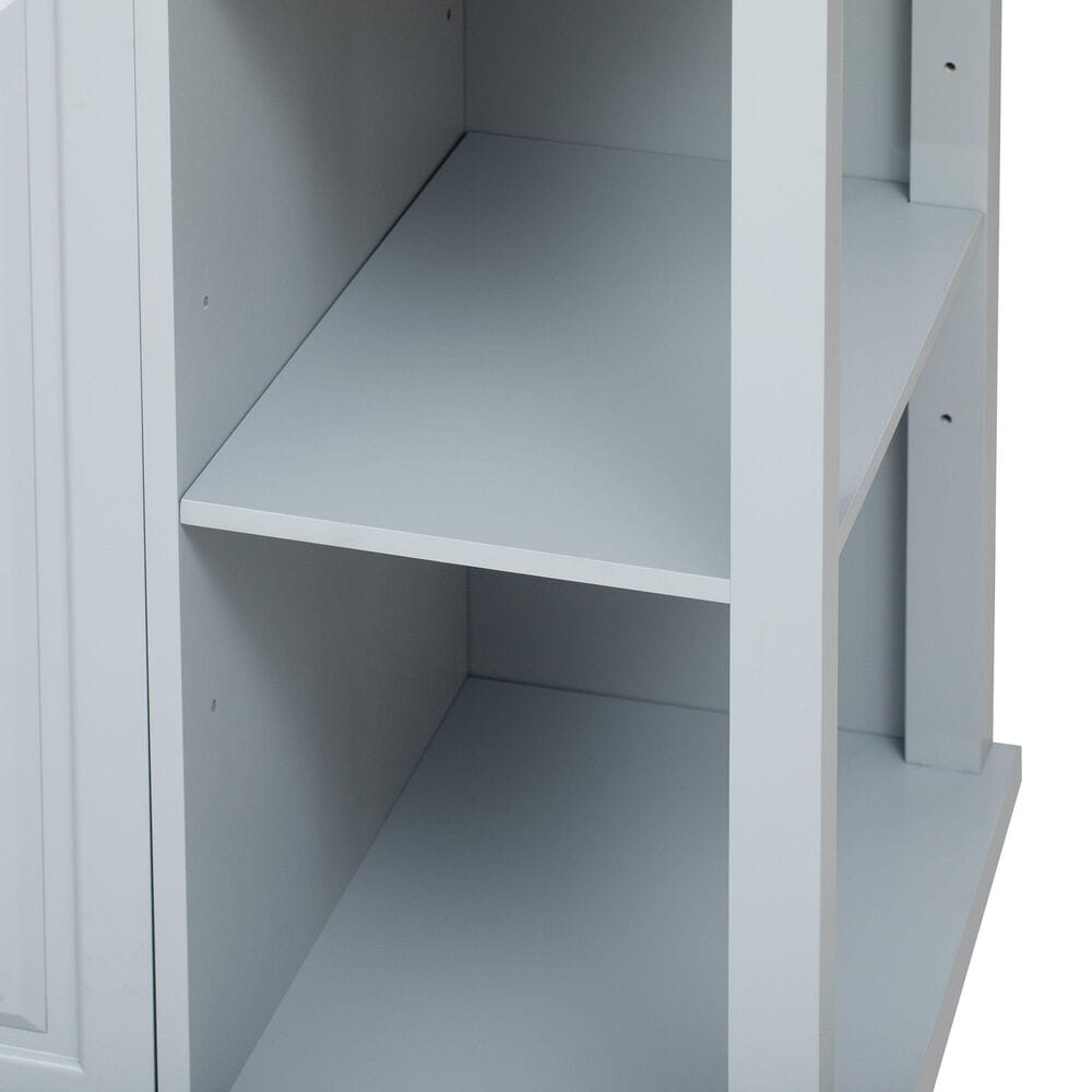 HOMLUX 47-inch Kitchen Island  in Grey Blue, , large