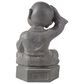 Alfresco Home Dreaming Buddha Patio Statue in Brown, , large