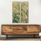 Paragon 17" x 49" Gold Chinoiserie I Wall Decor in Green (Set of 2), , large