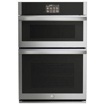 GE Profile 30" Double Electric Wall Oven with Convection in Stainless Steel, , large