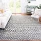 Safavieh Martha Stewart Lucia Shag MSR0782H 9" x 12" Dark Grey and Light Grey Area Rug, , large
