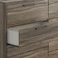 Ashley Elbrim 3-Piece Queen Panel Bedroom Set in Weathered Brown, , large