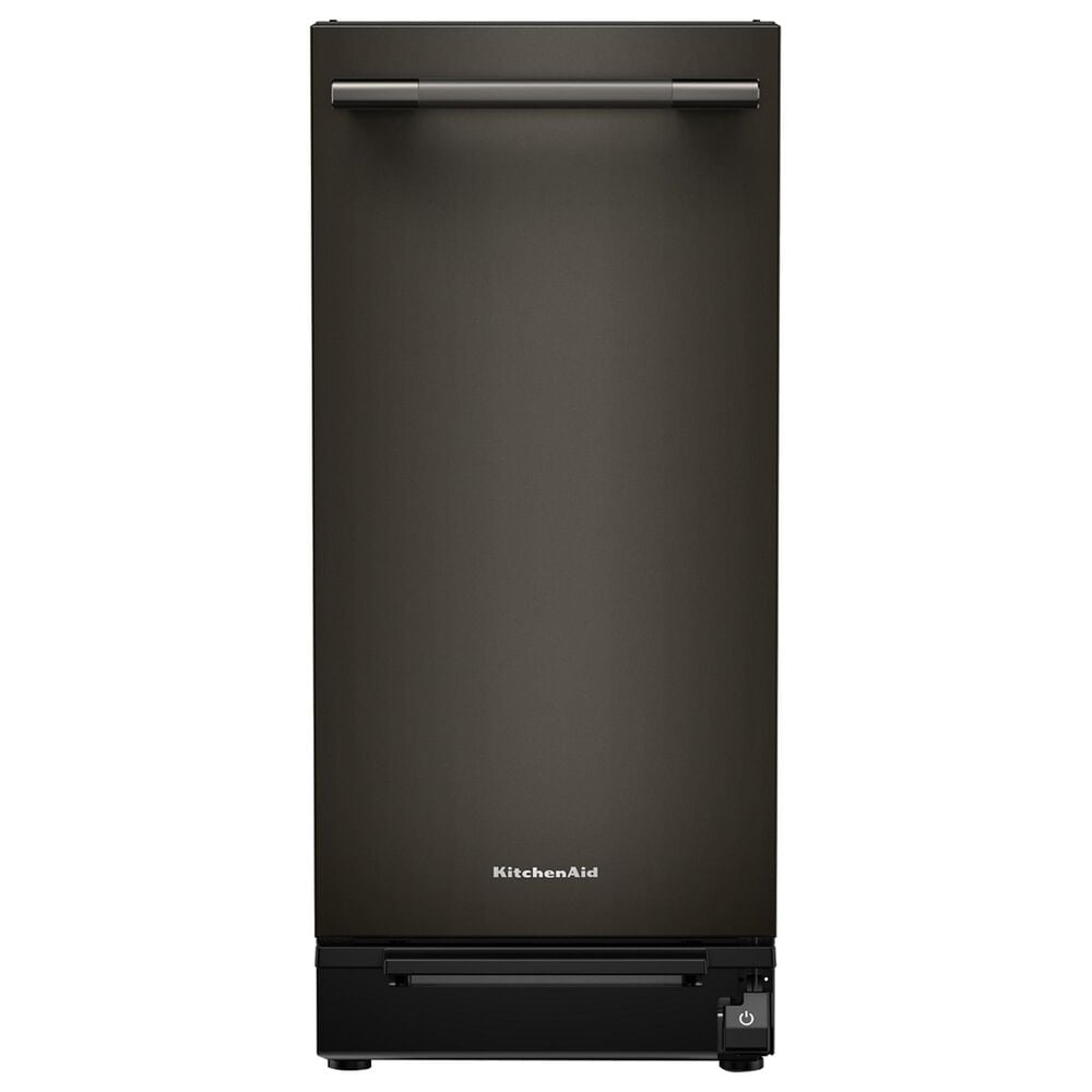 KitchenAid 15" Built-In Trash Compactor with Odor Management System in Black Ore, , large