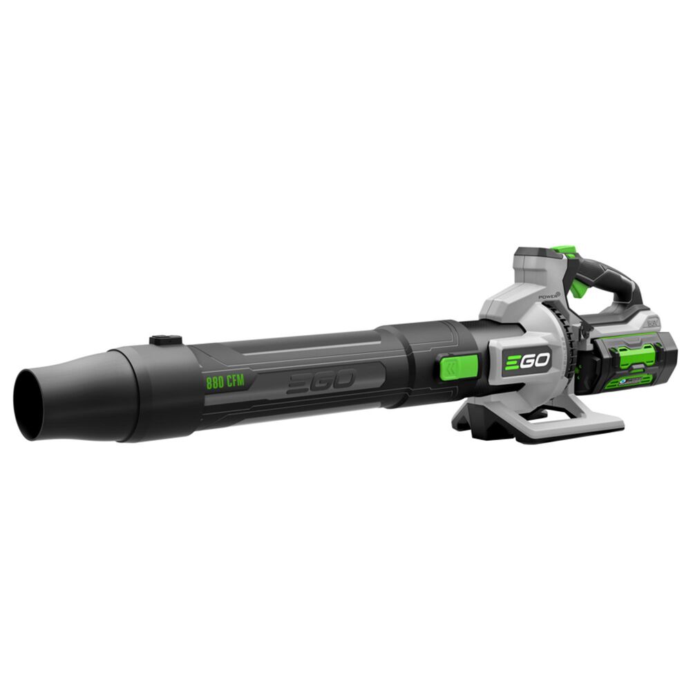 EGO 56V 880 CFM Cordless Brushless Blower with 4.0Ah Batteries and Charger in Gray and Black, , large