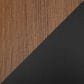 Lumisource Ahoy Swivel Counter Stool in Walnut and Black, , large