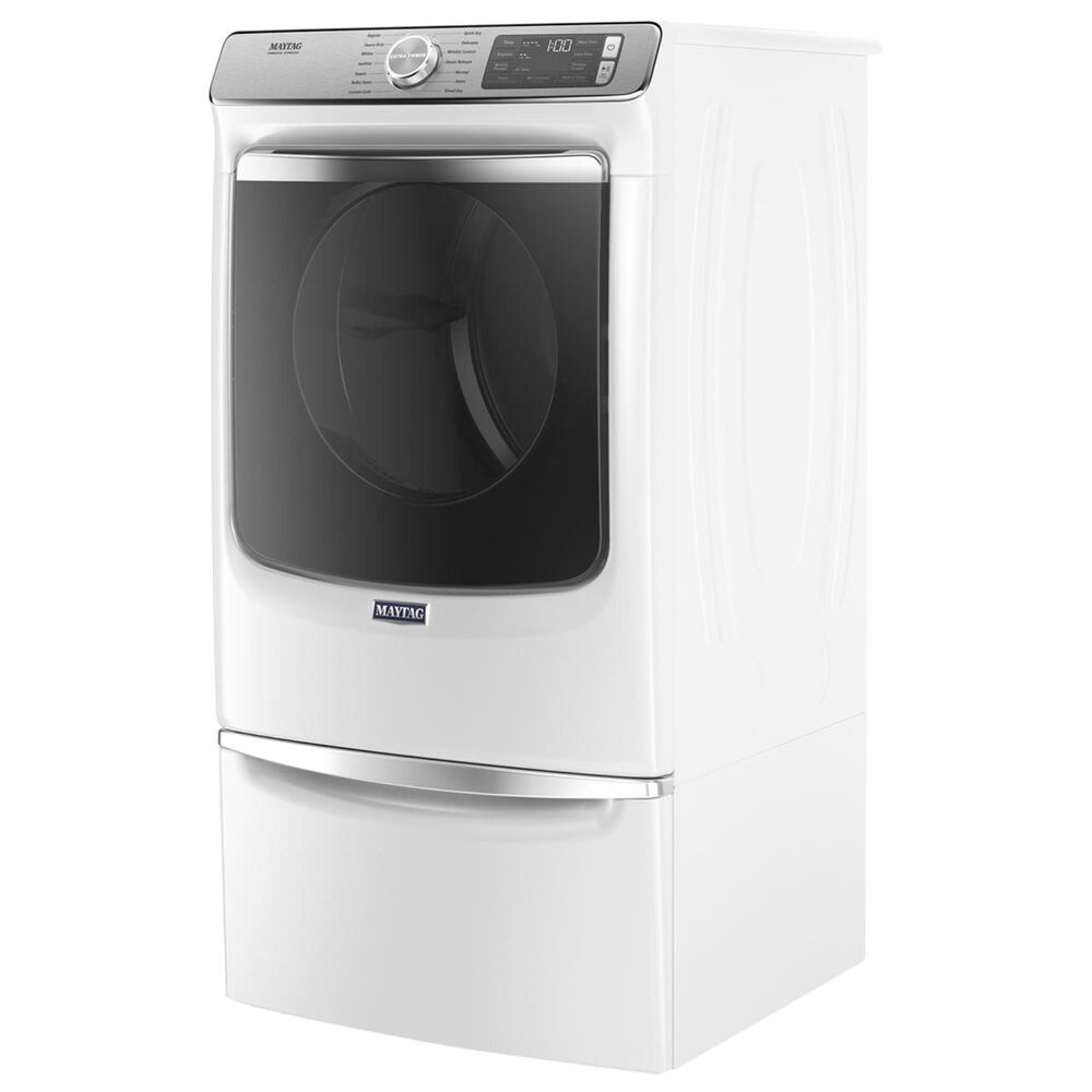 Maytag 7.3 Cu. Ft. Gas Dryer with 14 Dry Cycles in White, , large
