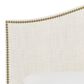Skyline Furniture Queen Headboard in Linen Talc, , large