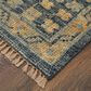 Feizy Fillmore 2" x 3" Blue and Charcoal Area Rug, , large