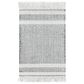Surya Primrose PRM-2300 2" x 3" Ivory, Silver Gray, Light Gray, Medium Gray and Charcoal Area Rug, , large