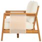 HOMLUX 2-Piece Outdoor Conversation Set with Cushions in Brown and Beige, , large