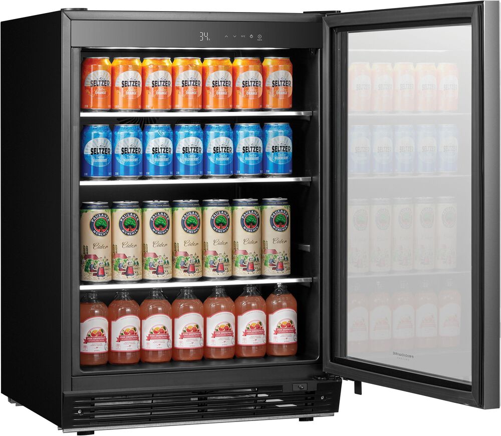 Frigidaire Gallery 185 Can Beverage Center in Stainless Steel, , large