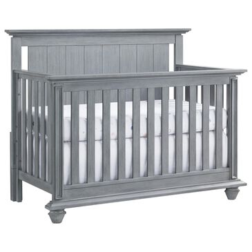 Oxford Baby Langston 4-In-1 Convertible Crib in Graphite Gray, , large