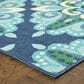 Oriental Weavers Meridian 2206B 2"3" x 7"6" Blue Runner, , large