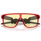 Oakley Inverter Youth Fit Gaming Sunglasses with Yellow Prizm Gaming Lenses in Crystal Red, , large