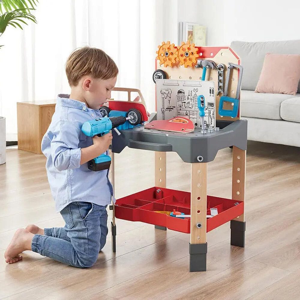 Hape Toys Vehicle Service and Repair Workbench in Multicolor, , large