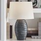 Ashley Caronick Table Lamp in Antique Silver, , large